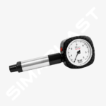 Tire pressure gauge with a range of 0-6 bars