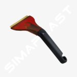 Ice scraper with a brass blade – short