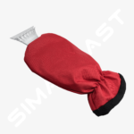 Ice scraper with an insulated glove